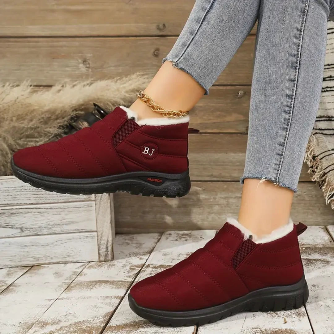 Bota de Inverno Ortopédica a Prova D'água - Anne Confort