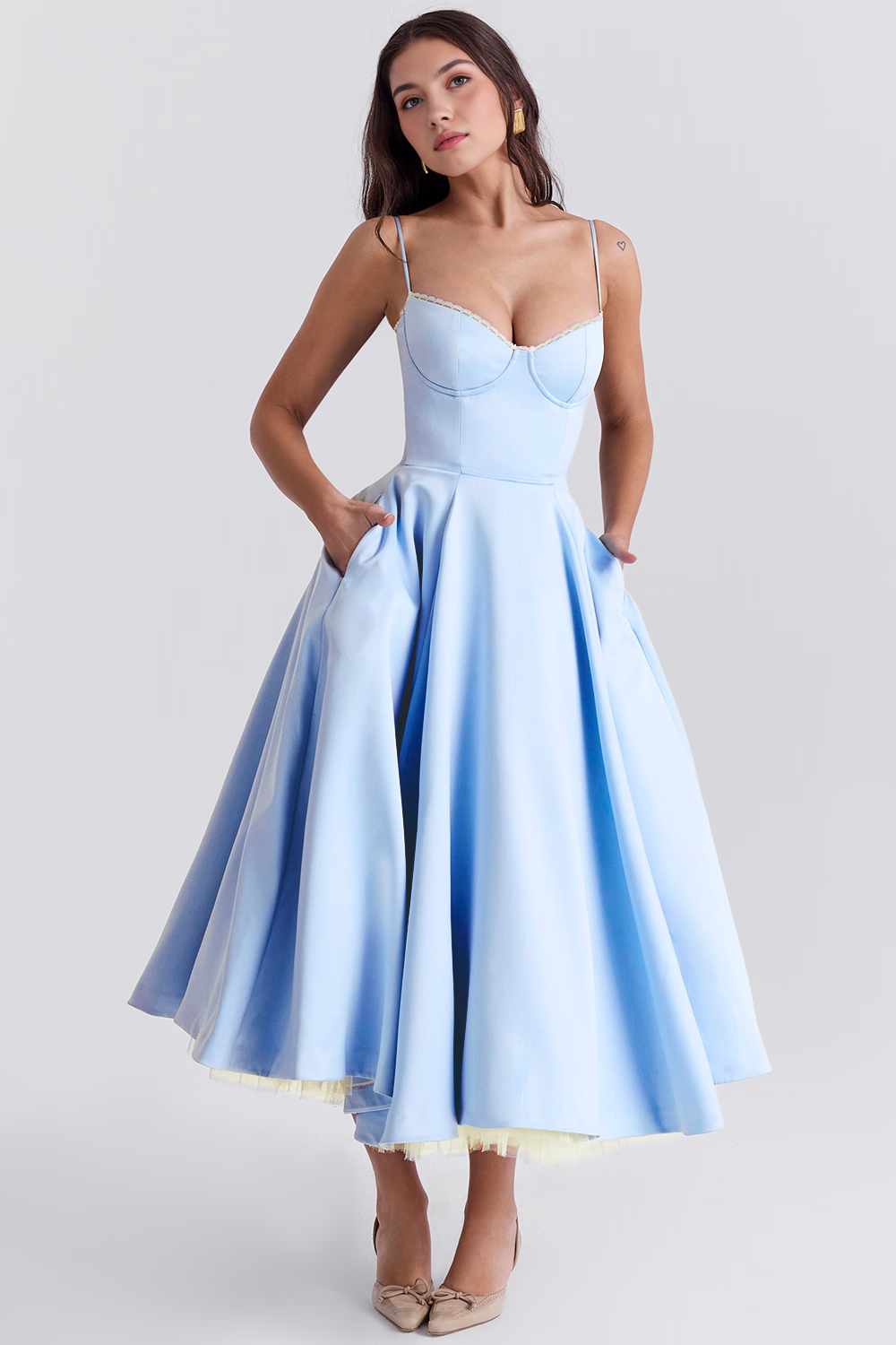 Vestido Feminino Midi – Cloe Vibe