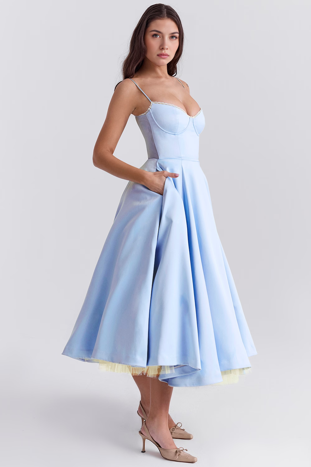 Vestido Feminino Midi – Cloe Vibe