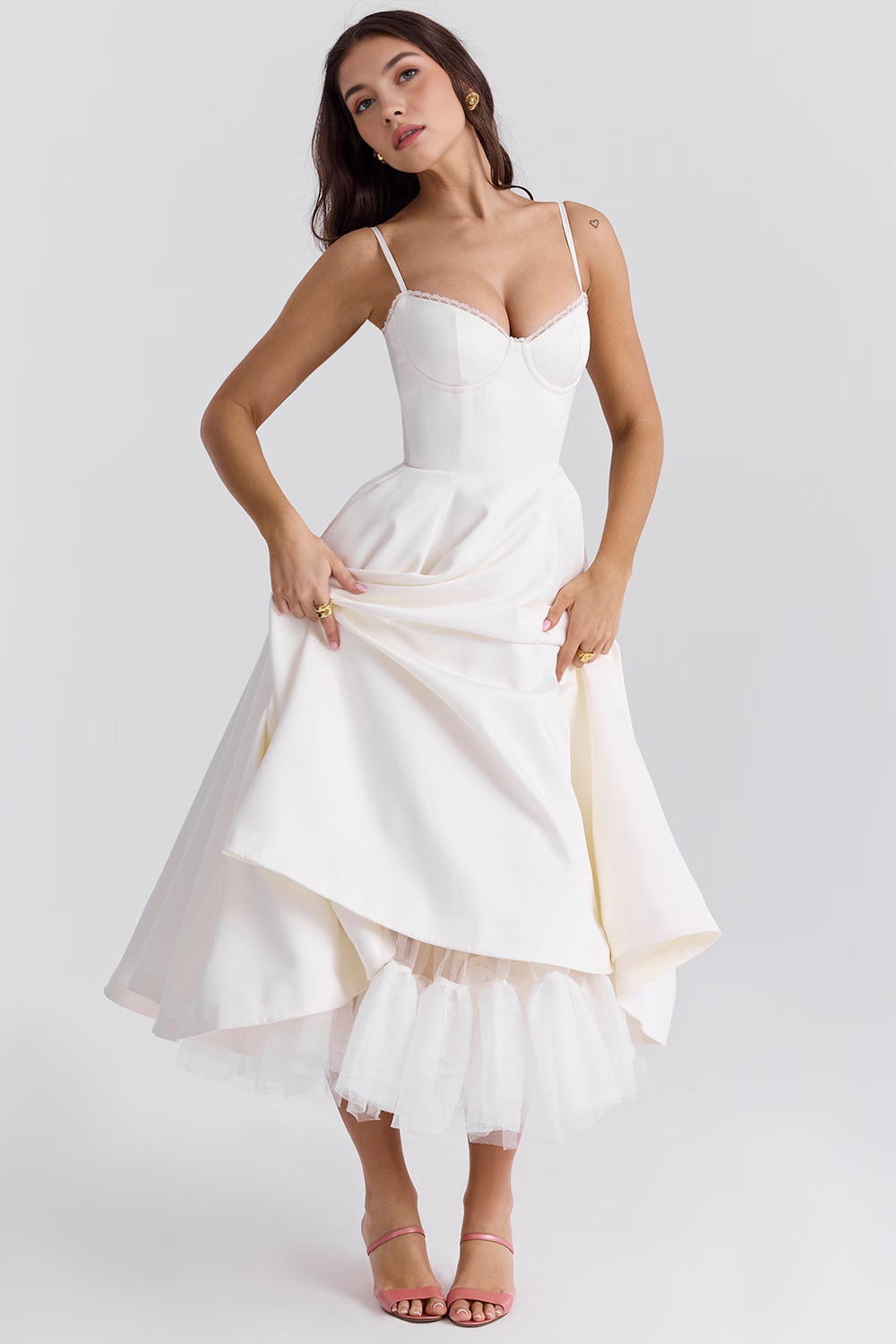 Vestido Feminino Midi – Cloe Vibe