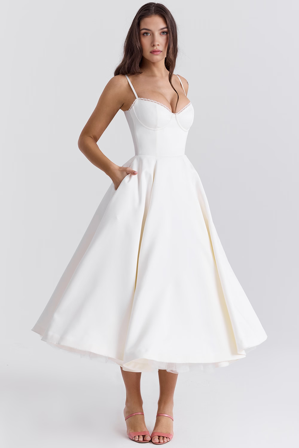 Vestido Feminino Midi – Cloe Vibe