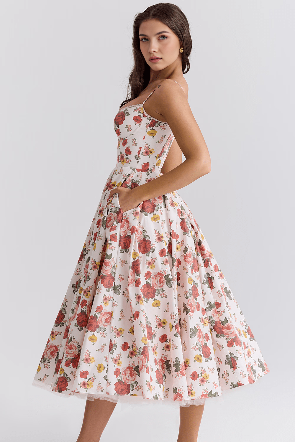 Vestido Feminino Midi – Cloe Vibe