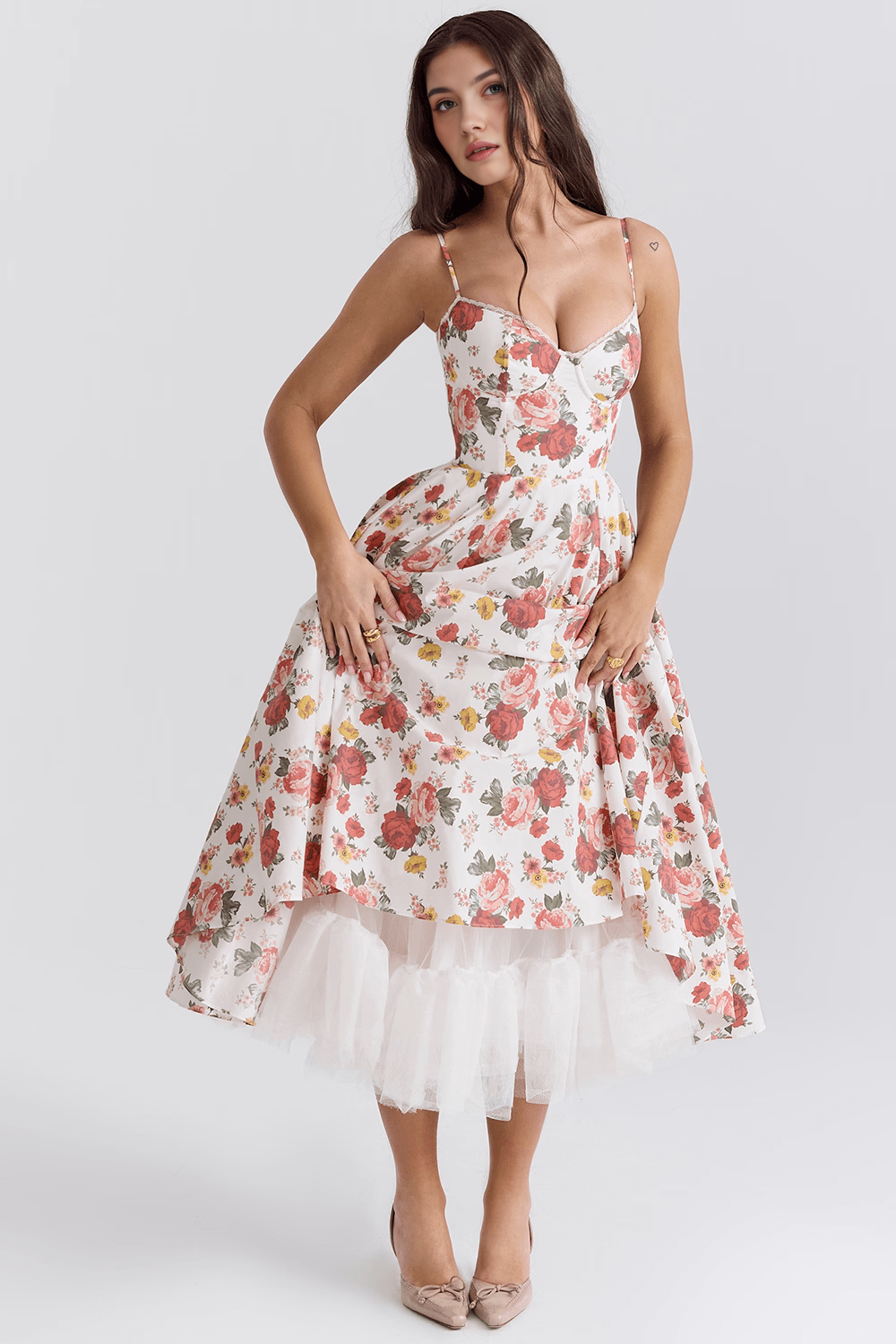 Vestido Feminino Midi – Cloe Vibe