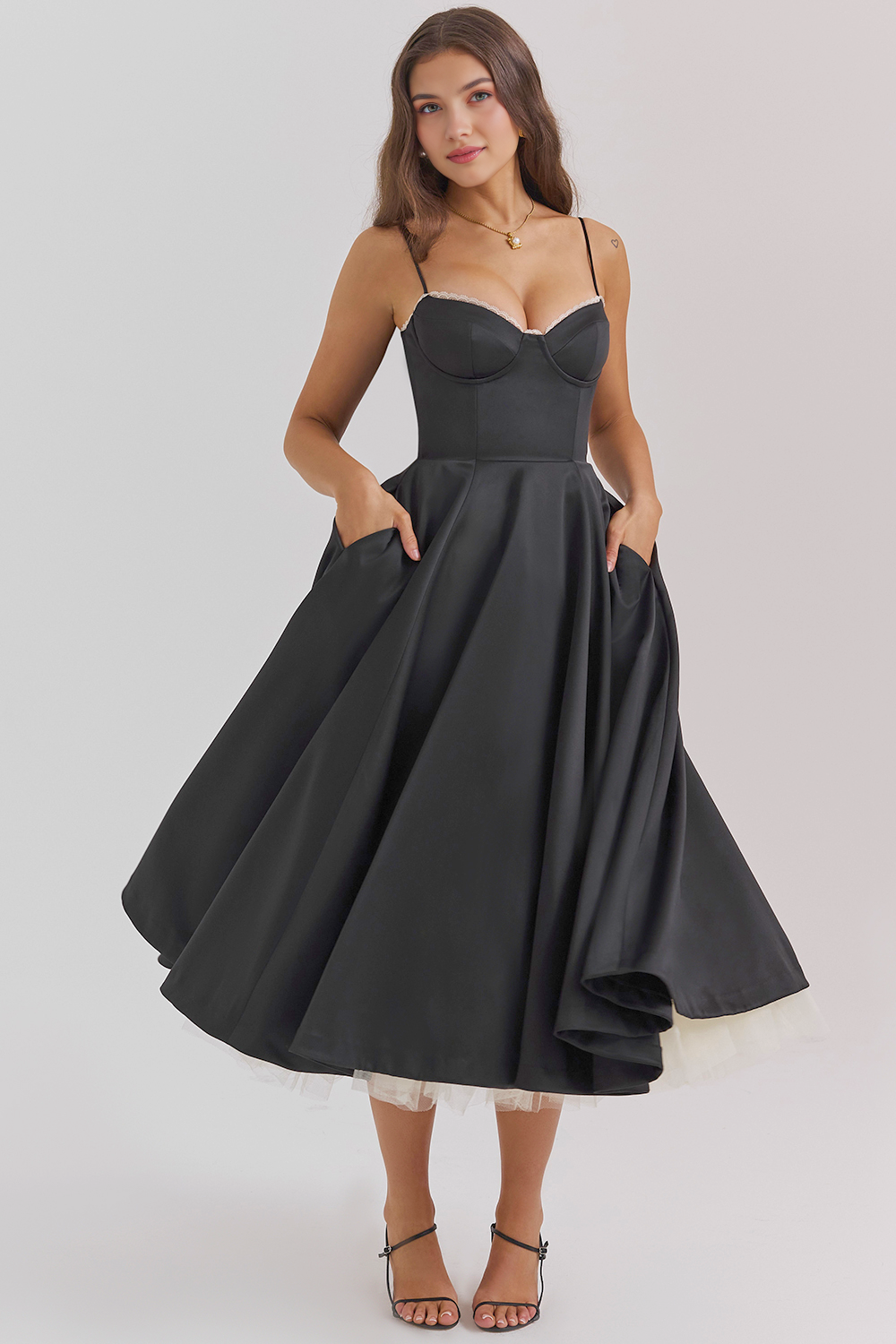 Vestido Feminino Midi – Cloe Vibe