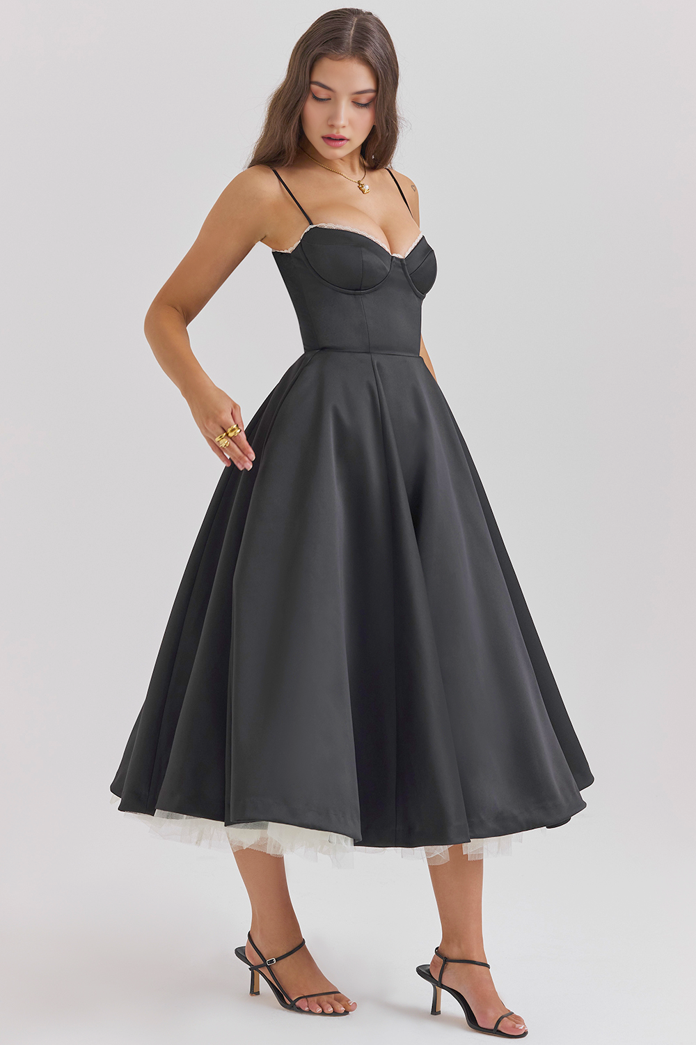 Vestido Feminino Midi – Cloe Vibe