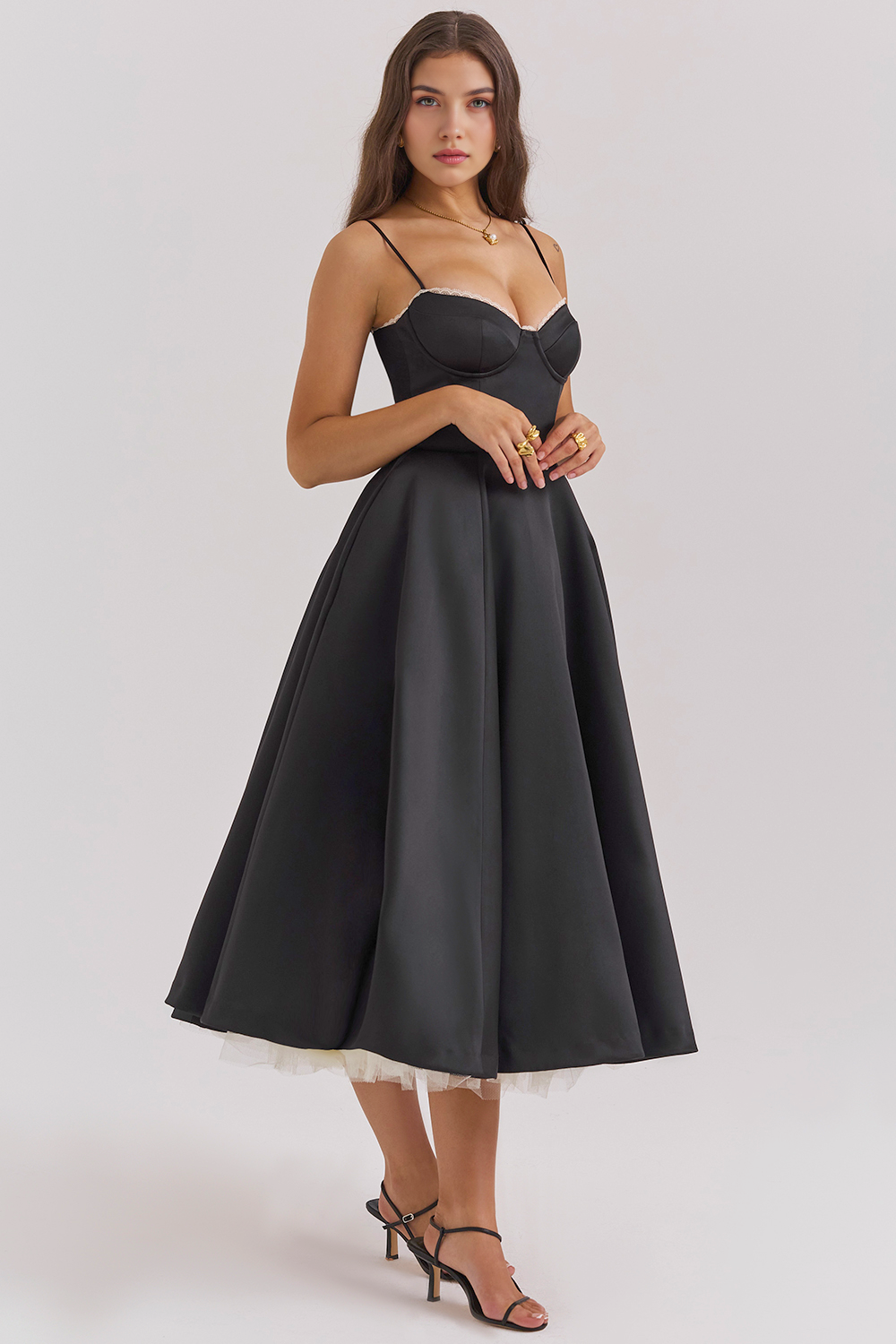 Vestido Feminino Midi – Cloe Vibe