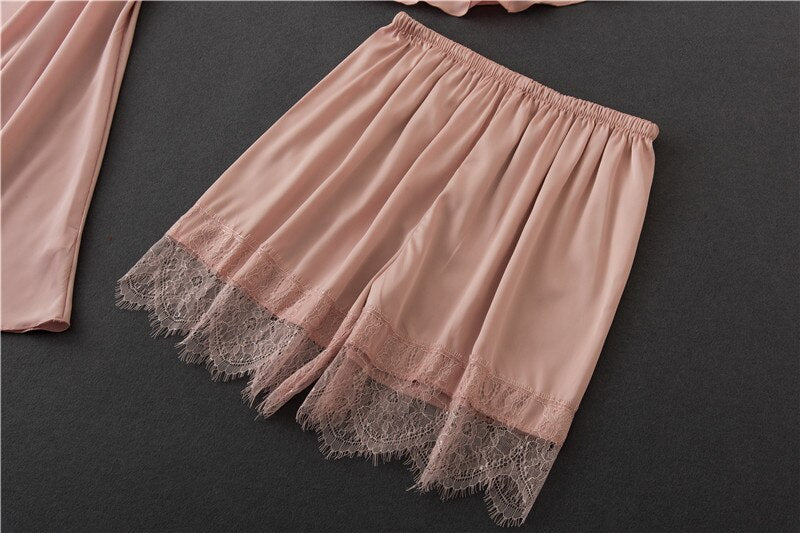 Pijama Feminino 4 Peças – Confort