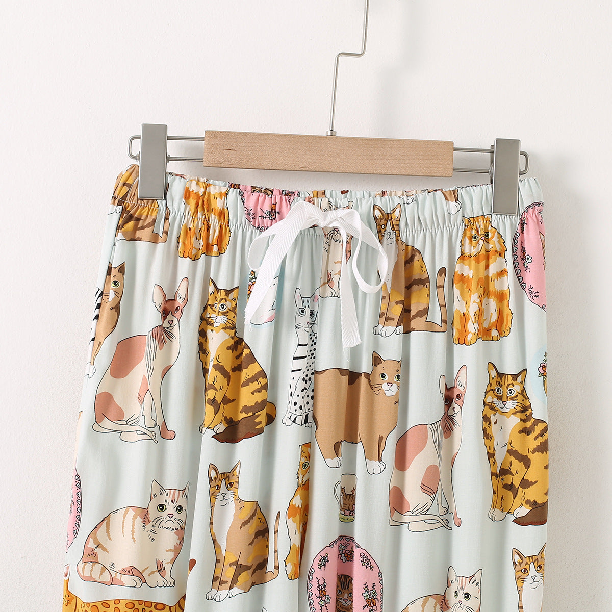 Pijama Longo Feminino Americano – Funny Cats