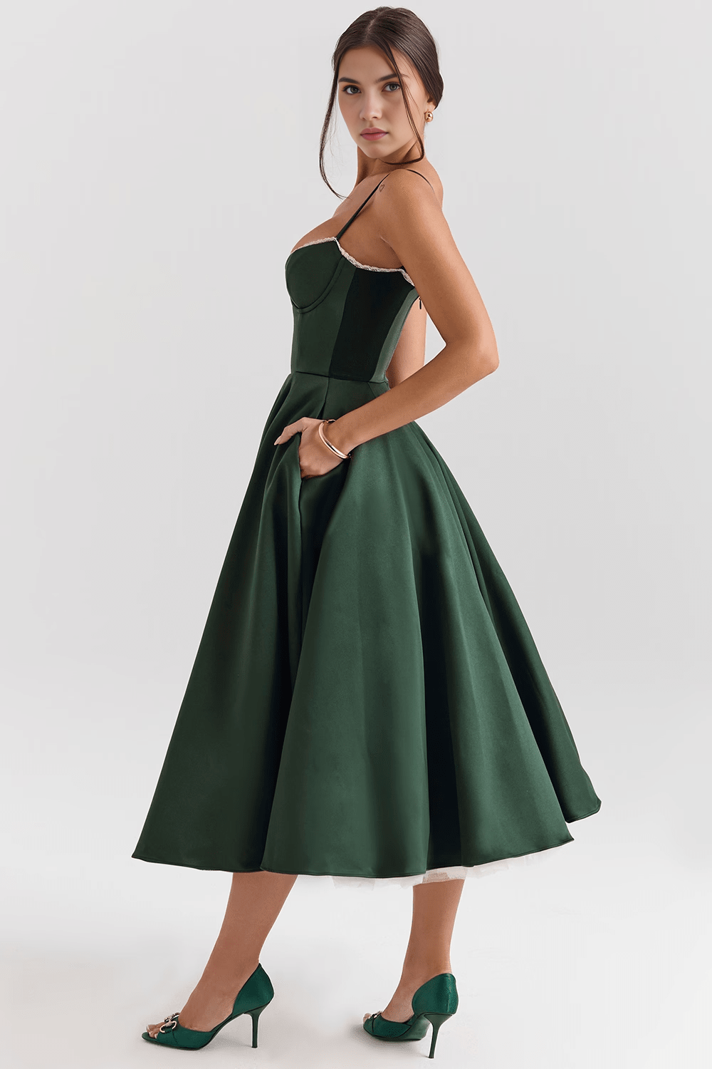 Vestido Feminino Midi – Cloe Vibe