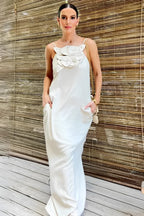 Vestido Midi - Flor de Linho