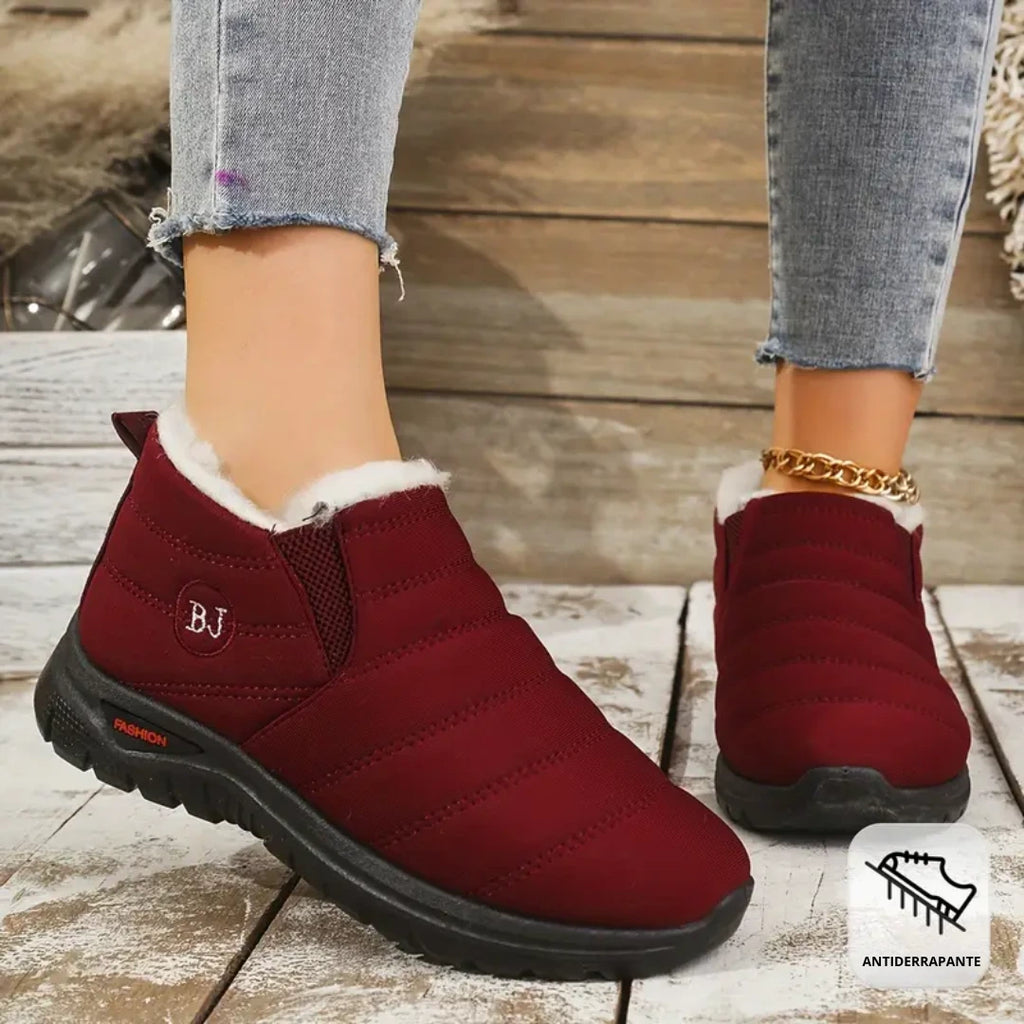 Bota de Inverno Ortopédica a Prova D'água - Anne Confort
