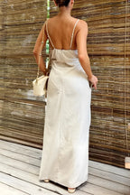 Vestido Midi - Flor de Linho