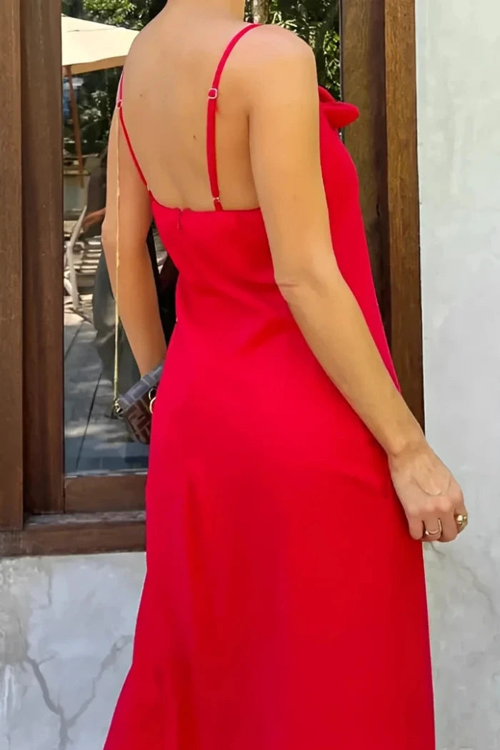 Vestido Midi - Flor de Linho