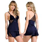Baby Doll de Renda Feminino - Lumiere