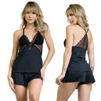 Baby Doll de Renda Feminino - Lumiere