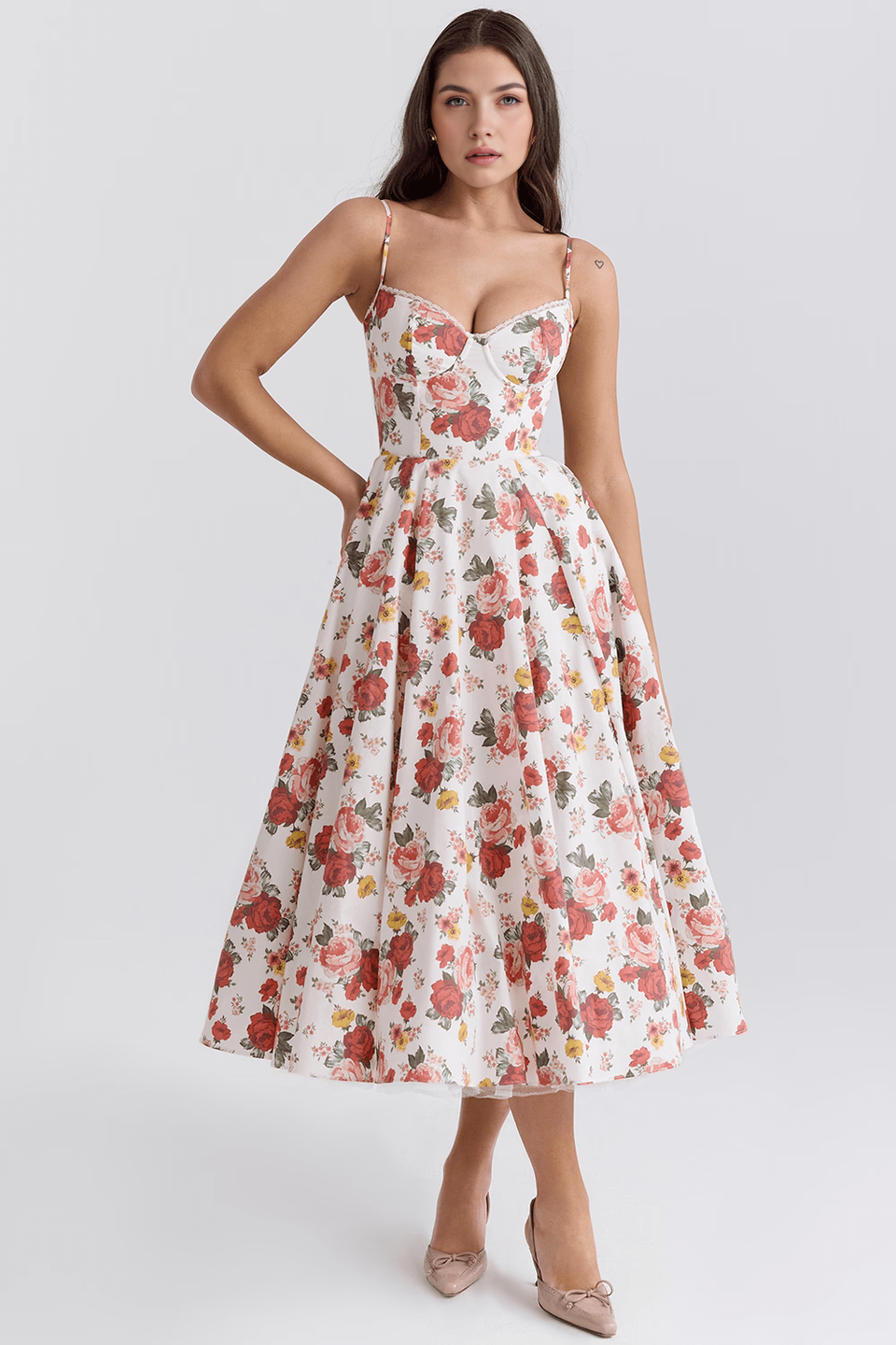 Vestido Feminino Midi – Cloe Vibe