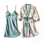 Camisola com Robe - Tropical