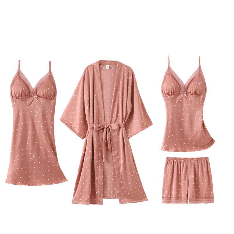 Pijama Feminino 4 Peças – Sweet Dreams