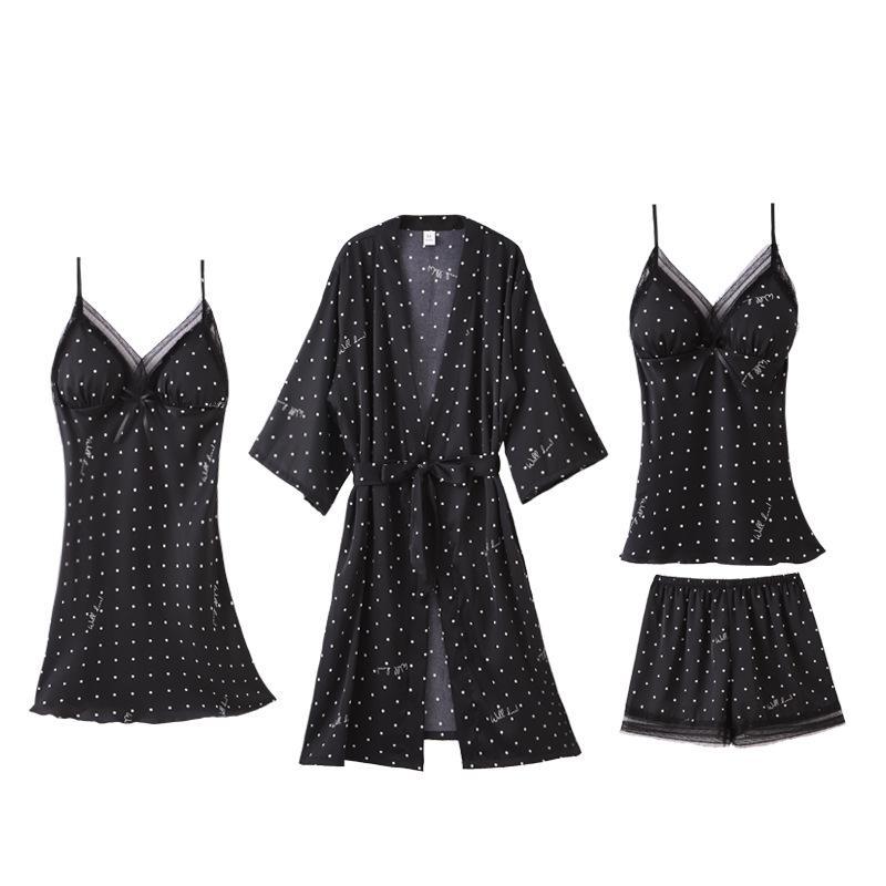 Pijama Feminino 4 Peças – Sweet Dreams