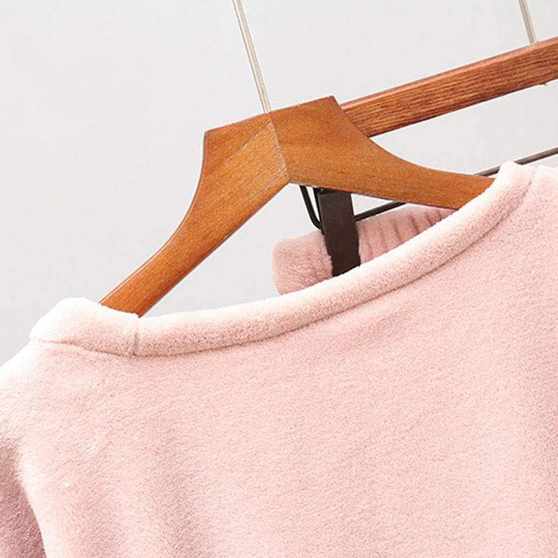 Pijama de Inverno Feminino em Fleece – Aurora