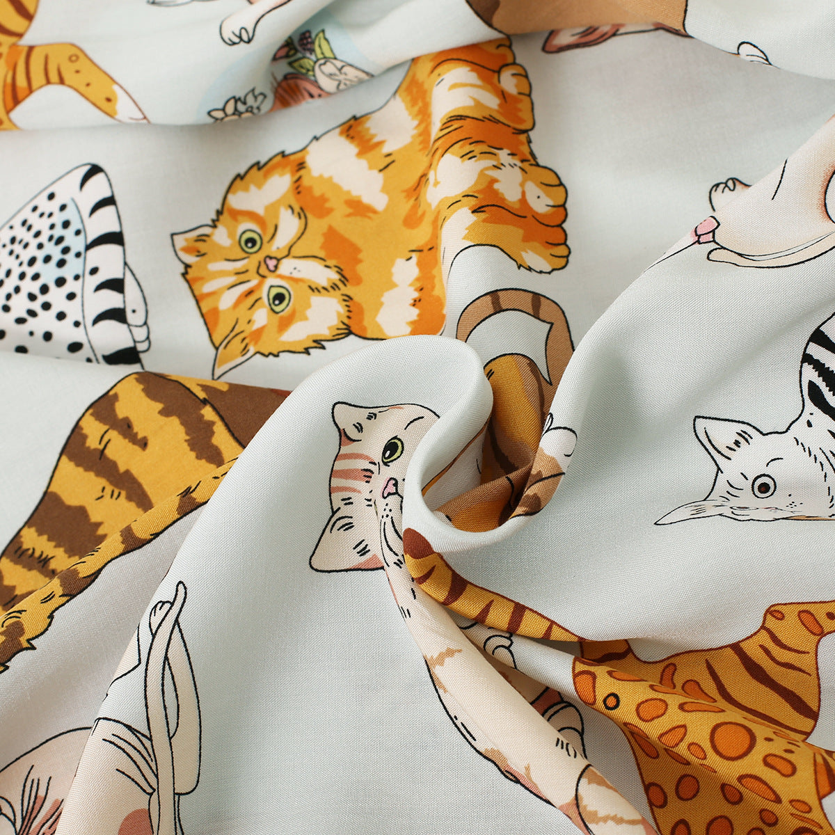 Pijama Longo Feminino Americano – Funny Cats