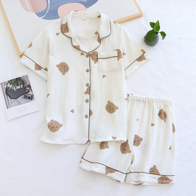 Pijama Americano Feminino Curto – Sleep