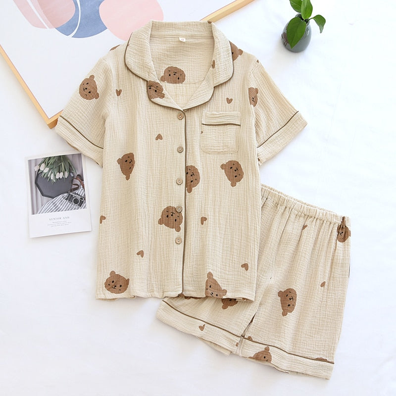 Pijama Americano Feminino Curto – Sleep