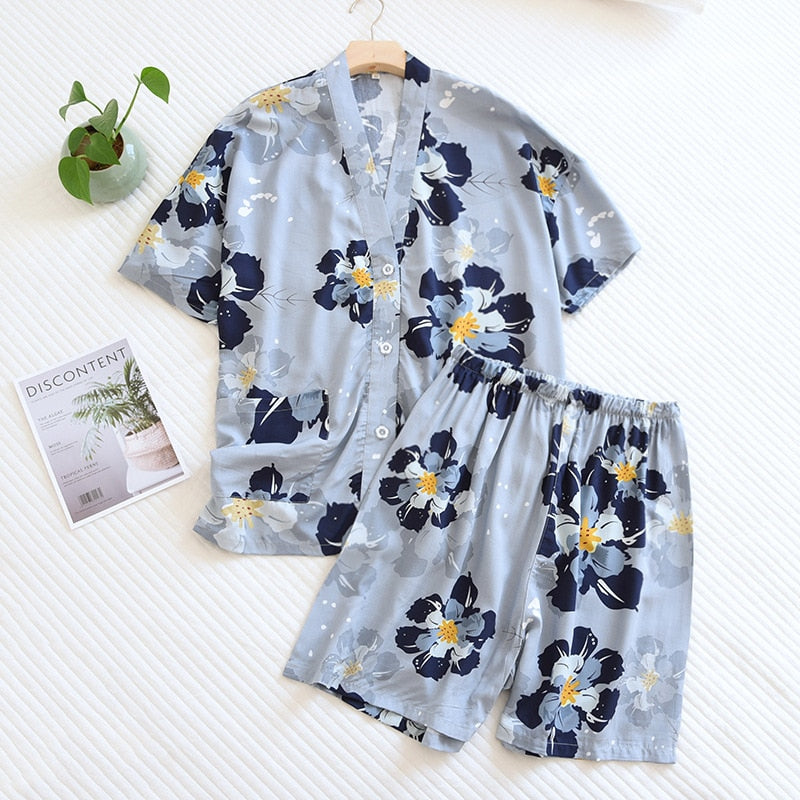 Pijama Maitê Americano Feminino Curto – Breeze