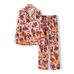 Pijama Longo Feminino Americano – Funny Cats