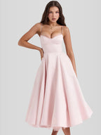 Vestido Midi Feminino – Fashion