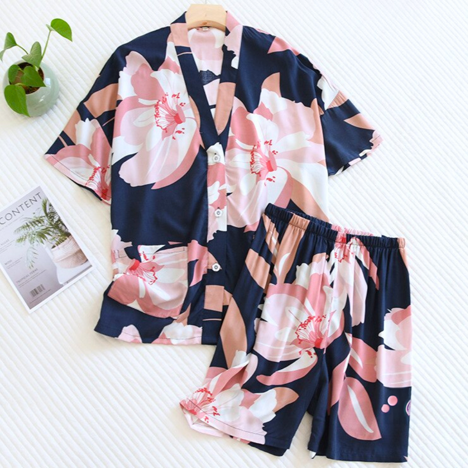Pijama Maitê Americano Feminino Curto – Breeze