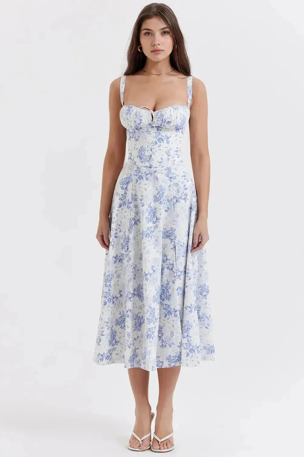 Vestido Midi Feminino Charlotte – Elegance