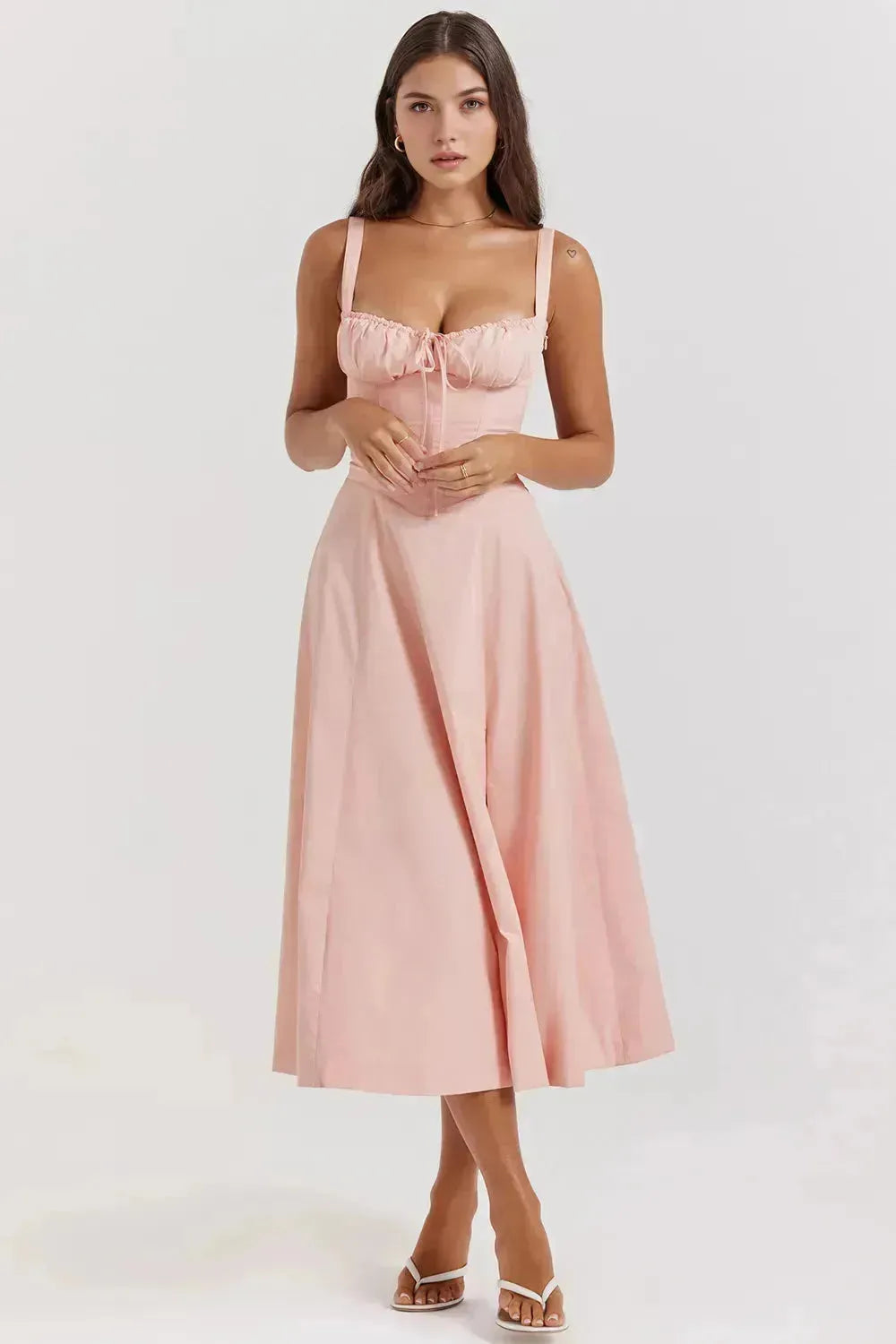 Vestido Midi Feminino Charlotte – Elegance