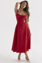 Vestido Midi Feminino Charlotte – Elegance