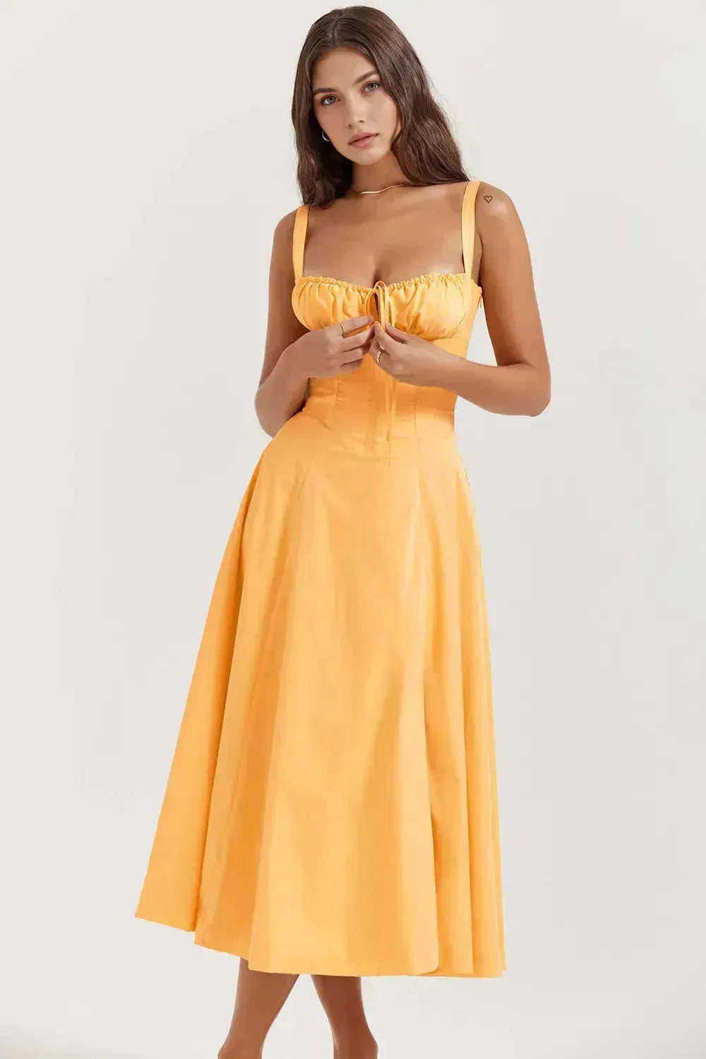 Vestido Midi Feminino Charlotte – Elegance