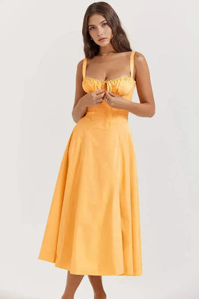 Vestido Midi Feminino Charlotte – Elegance