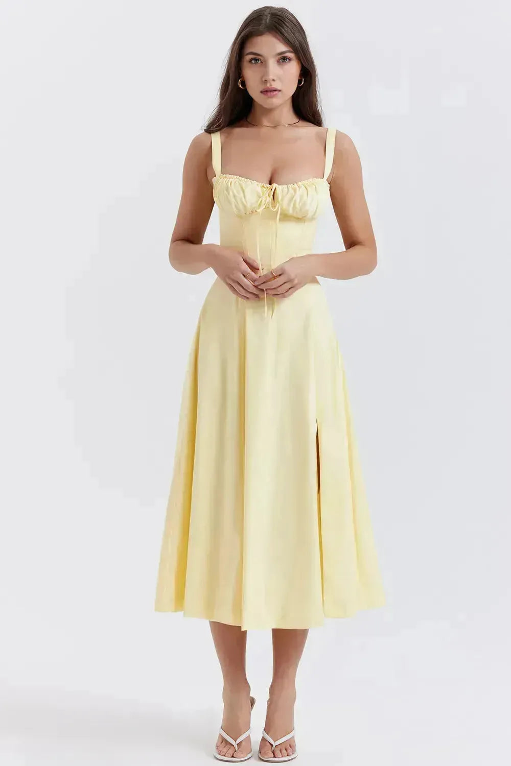 Vestido Midi Feminino Charlotte – Elegance