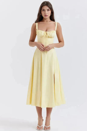 Vestido Midi Feminino Charlotte – Elegance