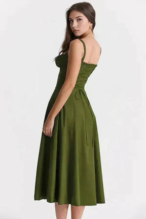 Vestido Midi Feminino Charlotte – Elegance