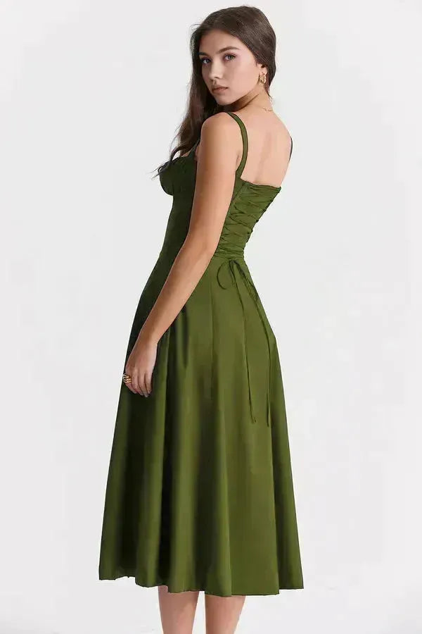 Vestido Midi Feminino Charlotte – Elegance