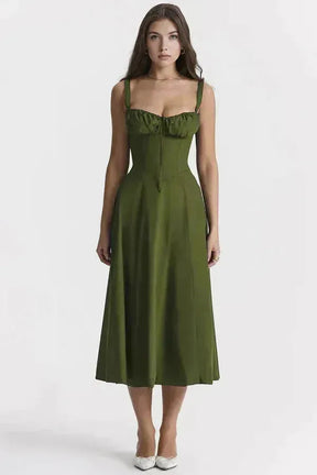 Vestido Midi Feminino Charlotte – Elegance