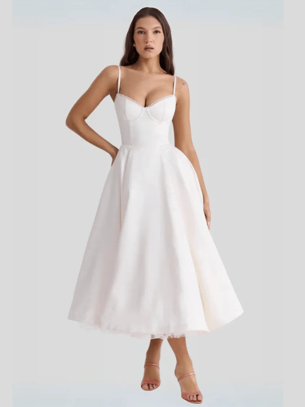 Vestido Midi Feminino – Fashion
