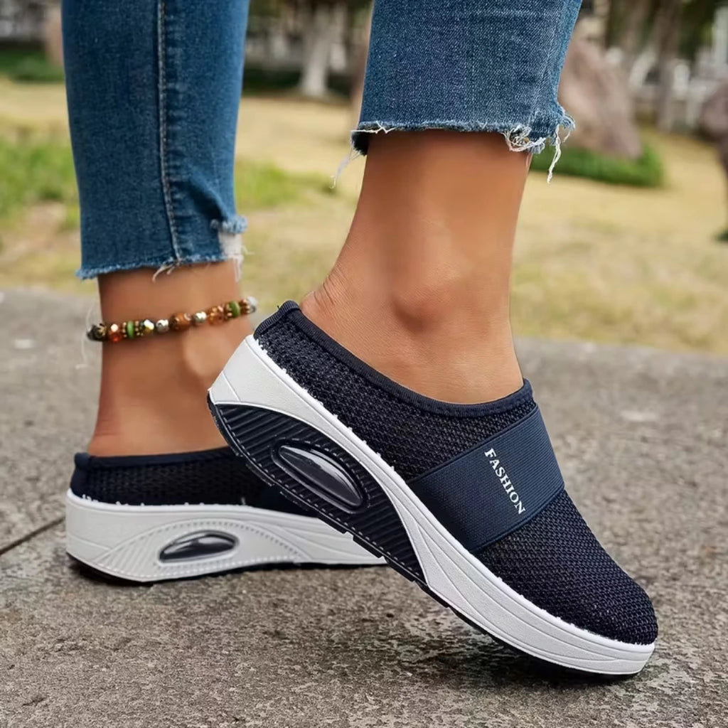 Tênis Ortopédico Com Amortecedor Antiderrapante - Confort Fashion