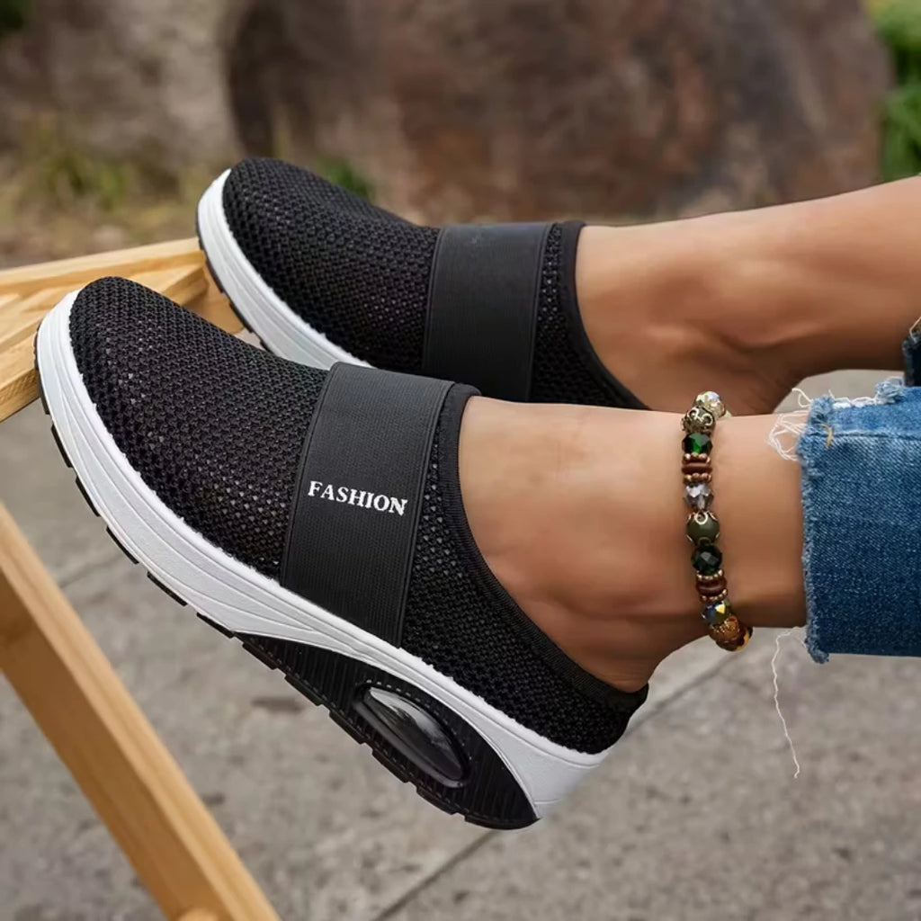 Tênis Ortopédico Com Amortecedor Antiderrapante - Confort Fashion