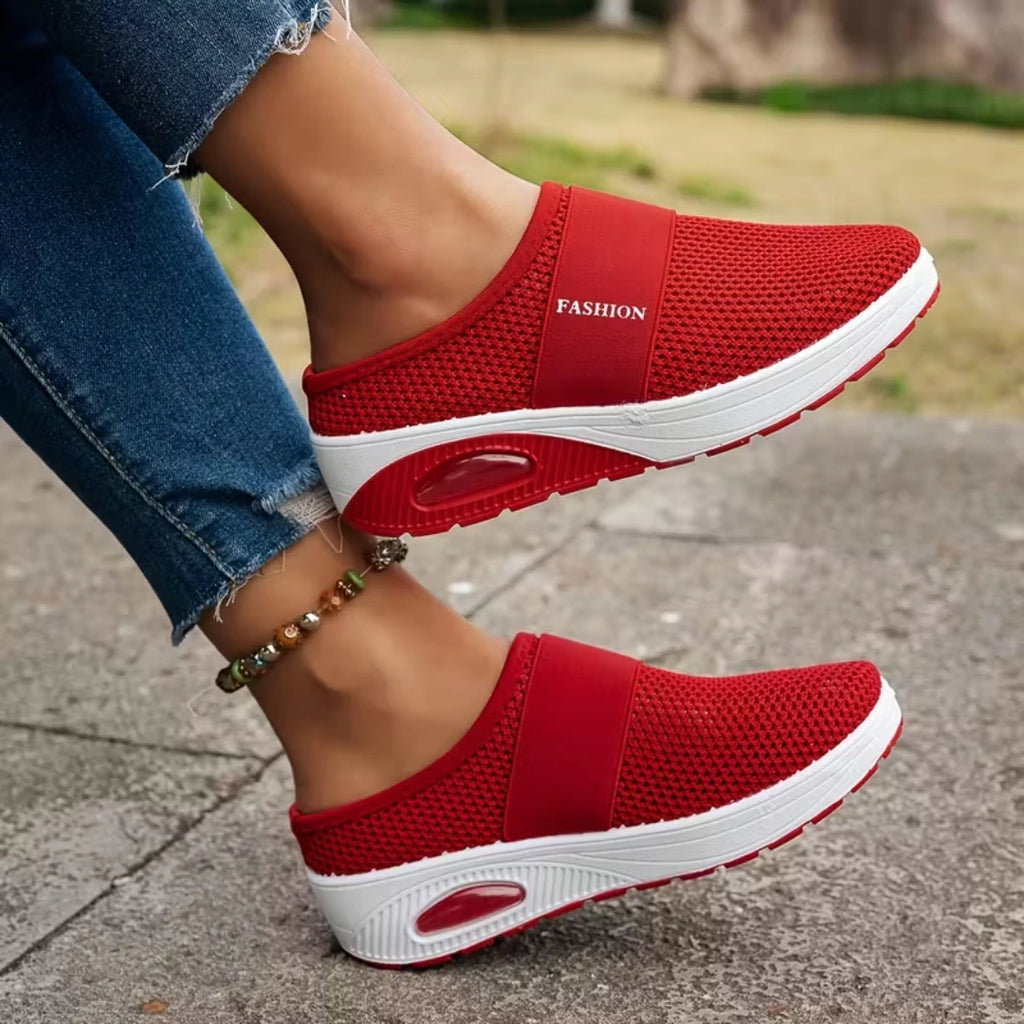 Tênis Ortopédico Com Amortecedor Antiderrapante - Confort Fashion